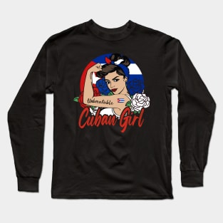 Cuban Girl Long Sleeve T-Shirt